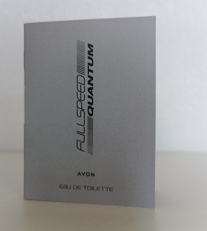AVON FULL SPEED  QUANTUM CONFIDENT EdT Spray /Karte mi Duftprobe